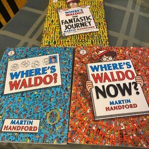 Where’s Waldo? Book Set of 3 Martin Handford Search & Find Activity Books